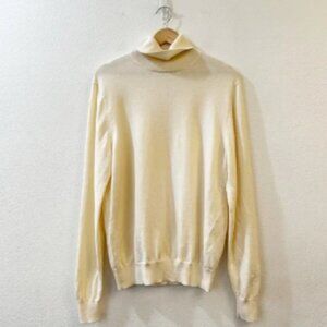 SUITSUPPLY Merino Wool Men's Turtleneck Long Sleeve Pullover Sweater Size XL
